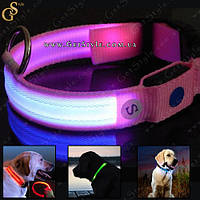 Нашийники, що світяться, для собак Led Neck 31-45 см