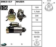Стартер Mazda Xedos 6 (CA) 2.0 V6 /929 III (HC) 3.0 / MPV I (LV) 3.0 i V6 (LV10)