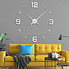 Настінний годинник 3D до 35 см 3D DIY CLOCK, фото 8