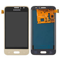 Дисплей Samsung SM-J120 Galaxy J1 в сборе с сенсором gold OLED