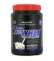 ALLMAX Nutrition, AllWhey Classic, 100% сывороточный протеин, французская ваниль, 2 фунта (907 г)