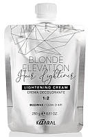 Осветляющие сливки для волос Blonde elevation Be Hair Lightener Kaaral, 250 мл