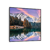 Экономный Инфракрасный обогреватель Klarstein Wonderwall Air Art Smart Lake 60x60cm 350W