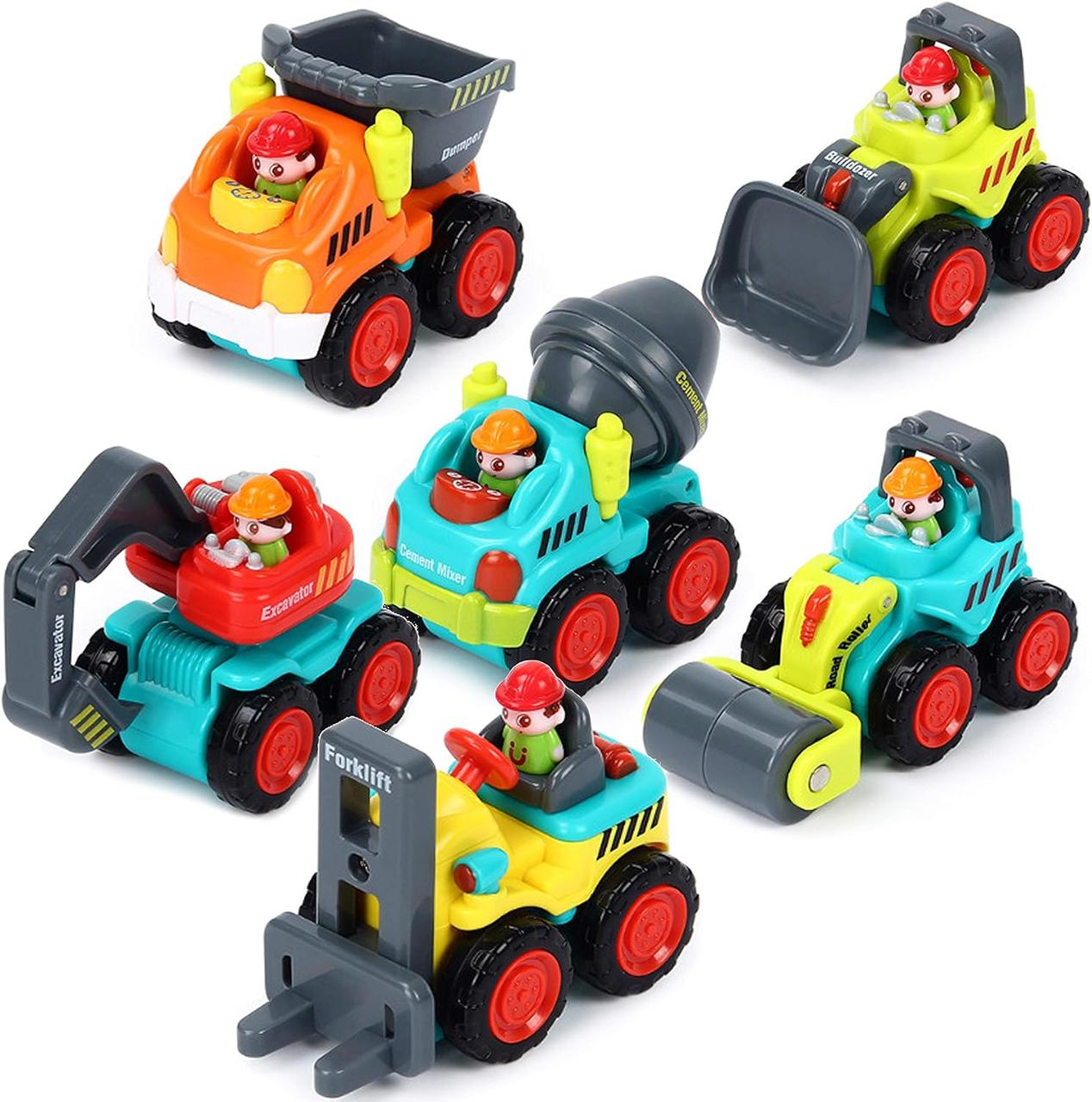 Розвиваючий набір Будівельна техніка (6 шт) від Hola Toys