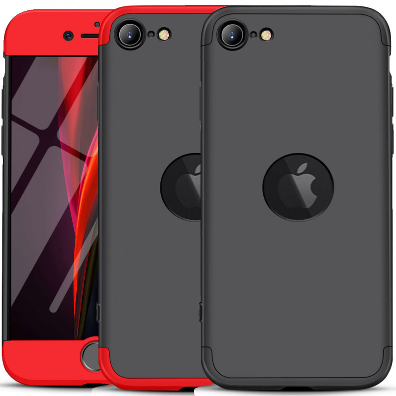 Пластикова накладка GKK LikGus 360 градусів (opp) з лого для Apple iPhone SE (2020)