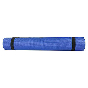 Килимок для фітнесу Stein PVC/блакитний/183x61x0.4 см