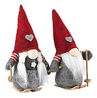 Скандинавский рождественский новогодний гном эльф Christmas Elf RIS высота 24 см 1 штука