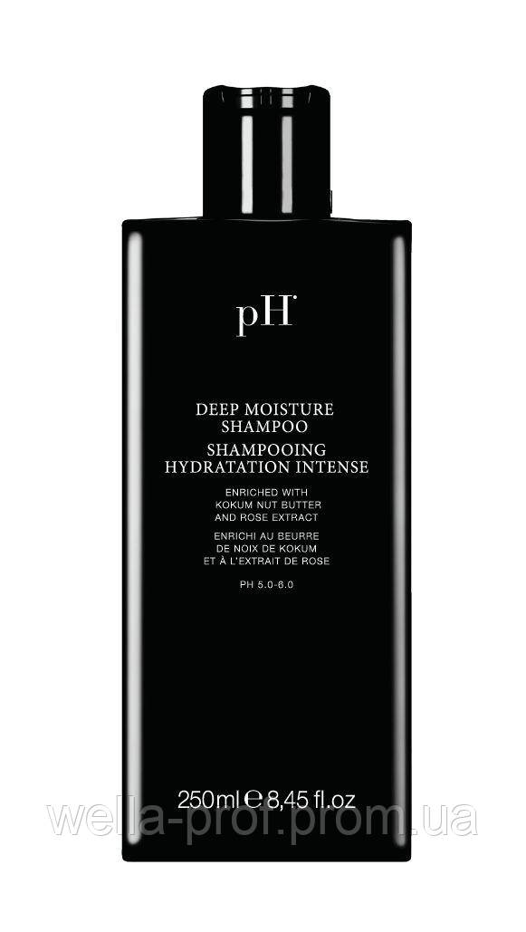 Зволожувальний шампунь для сухого волосся pH Flower Deep Moisture "Глибоке зволоження", 250 мл