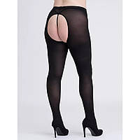 Колготи з інтимним вирізом Fifty Shades of Grey Captivate Spanking Tights, Plus Size (EU 46-52)