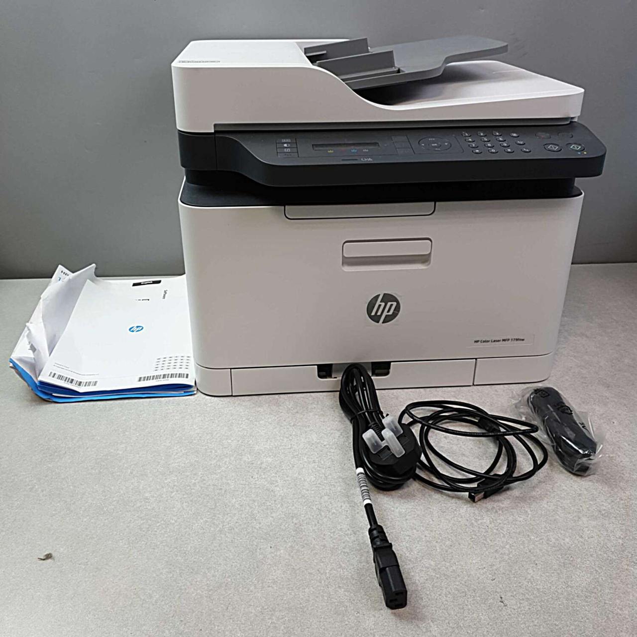 Принтери та БФП Б/У БФП А4 цв. HP Color Laser 179fnw с Wi-Fi