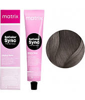 Тонер на щелочной основе Matrix SoColor Sync Pre-Bonded 6Т Темный блондин титаниум, 90 мл