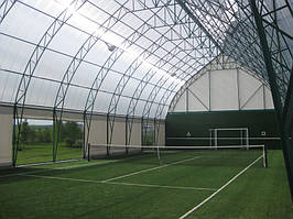  увеличения площади и длины.
Комфортность сооружения, т.к. в жаркую и солнечную погоду боковые поверхности тента можно закатывать вверх.
Возможность быстрого демонтажа сооружения и перенос его на другое место
Компактность разобранных конструкций,