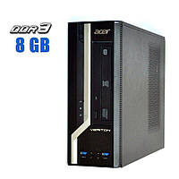 ПК Acer Veriton X2631G SFF / Intel Сore i3-4130 (2 (4) ядра по 3.4 GHz) / 8 GB DDR3 / 128 GB SSD / Intel HD