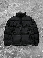 Зимняя куртка мужская до -25°С короткая Fuff черная Пуховик мужской стеганый дутый зима
