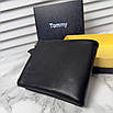 Чоловічий маленький шкіряний складаний гаманець Tommy Hilfiger, фото 6