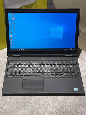 Б/в Ноутбук Dell Precision 7530 15.6" 1920x1080| Core i7-8750H| 32 GB RAM| 480 GB SSD| Quadro P2000 4GB, фото 1