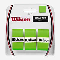 Обмотка Wilson pro overgrip blade green 3pack WRZ470810