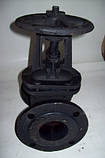 Засувка чавунна з погумованим клином і невисувним штоком (аналог 30 год39р) ДК 250, фото 3