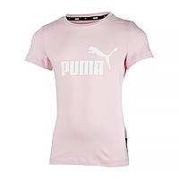 Детская Футболка Puma ESS Logo Tee Розовый 104 (58702982 104)