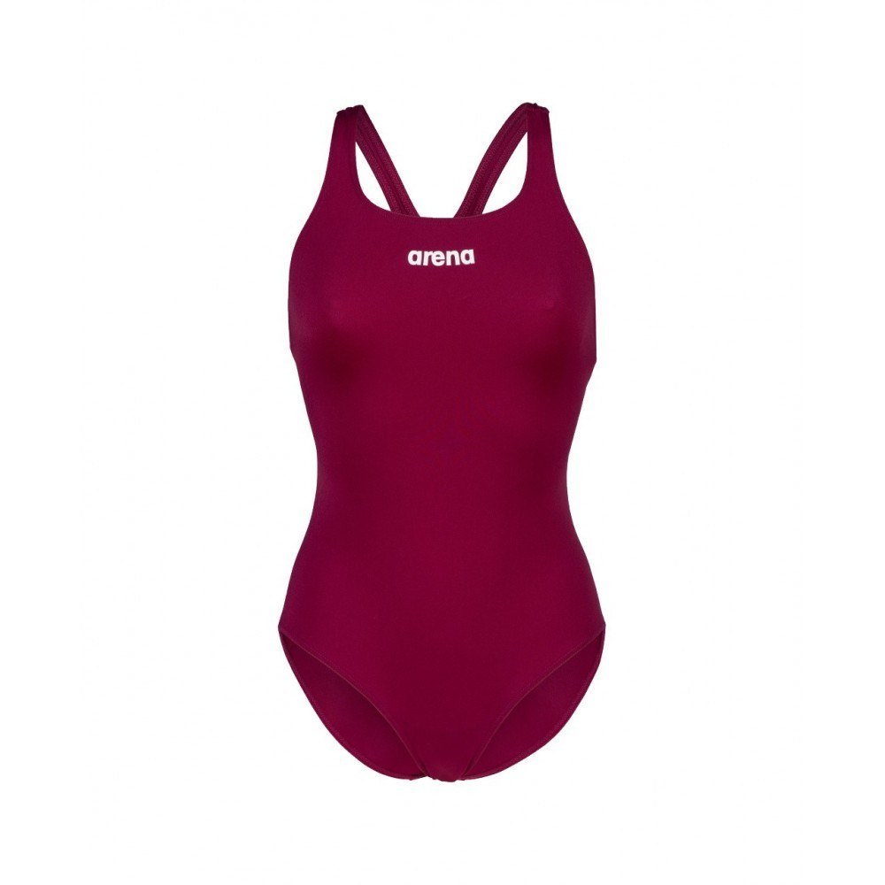 Купальник закритий для жінок Arena TEAM SWIMSUIT SWIM PRO SOLID червоний, білий Жін 40 004760-410 40