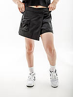 Женские Шорты Nike W NSW TP DF MR SKORT Черный L (7dDV8491-010 L)