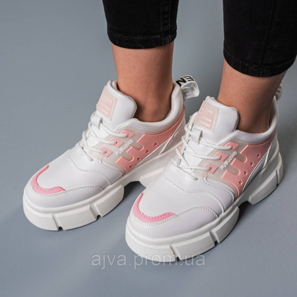 Кросівки жіночі Fashion Pharoah 3778 36 розмір 23 см Білий h