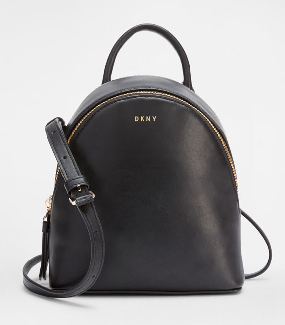 Жіночий шкіряний міні-рюкзак DKNY
