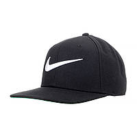 Чоловіча Бейсболка Nike U NK PRO CAP SWOOSH CLASSIC FS Чорний One size (7dDH0393-010 One size)