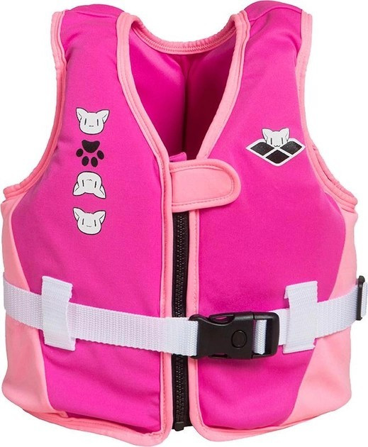 Жилет для плавання Arena FRIENDS SWIM VEST рожевий Діт 4-6 004018-910