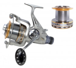 Котушка Fishing ROI Carp BT 5+1BB бейтранер (зап.шпуля метал.