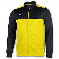 Олимпийка (мастерка) детская JOMA JACKET WINNER Желтый, Черный (141-152 см) 2XS (101008.901)