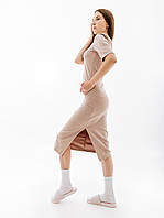 Жіноче Сукня Nike W NSW ESSNTL MIDI DRESS Бежевий  XS (7dDV7878-272 XS)