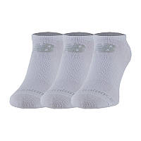 Мужские Носки New Balance Prf Cotton Flat Knit Ankle 3 Show 3 Pair Белый 35-38 (7dLAS95123WT 35-38)