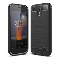 Чехол для мобильного телефона Laudtec для Nokia 1 Carbon Fiber (Black) (LT-N1B) c