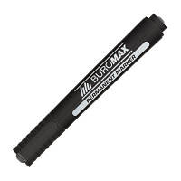 Маркер Buromax Permanent "JOBMAX", round tip, black (BM.8700-01) h