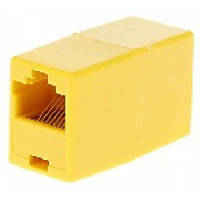 Сращиватель 1+1 RJ45 UTP 5e, Yellow Merlion (06185) h