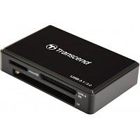 Зчитувач флеш-карт Transcend USB 3.1 Black (TS-RDF8K2) h