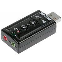 Звуковая плата Dynamode C-Media 108 USB 8(7.1) каналов 3D RTL (USB-SOUND7) c