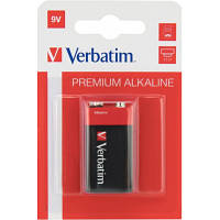 Батарейка Verbatim Крона Alcaline 9V * 1 (49924) c