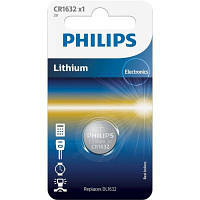 Батарейка Philips CR1632 Lithium * 1 (CR1632/00B) c
