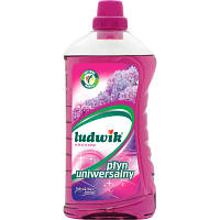Средство для мытья пола Ludwik универсальное Супер блеск с ароматом сирени 1 л (5900498012026) c