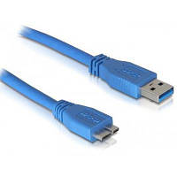 Дата кабель USB 3.0 AM to Micro B 0.8m Atcom (12825) c