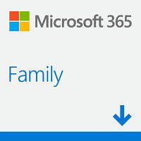 Офісне програмне забезпечення Microsoft 365 Family 32/64 AllLngSub PKLic 1YR Online CEE Конверт (6GQ-00084-ESD) h