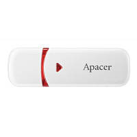 USB флеш накопичувач Apacer 64GB AH333 white USB 2.0 (AP64GAH333W-1) h