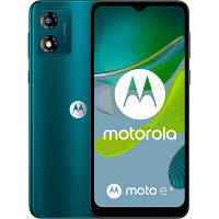 Мобильный телефон Motorola E13 2/64GB Aurora Green (PAXT0035RS) c