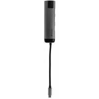 Концентратор Verbatim USB-C to U3.1G1/U3.0x2/HDMI/RJ45 (49141) c