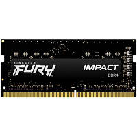 Модуль памяти для ноутбука SoDIMM DDR4 8GB 2666 MHz Fury Impact Kingston Fury (ex.HyperX) (KF426S15IB/8) h