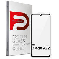 Стекло защитное Armorstandart Full Glue ZTE Blade A72 Black (ARM65503) h