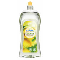Средство для ручного мытья посуды Sodasan органическое Лимон 1 л (4019886000208) c