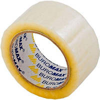 Скотч Buromax Packing tape 48мм x 50яр х 40мкм, JOBMAX, clear (BM.7010-00) c